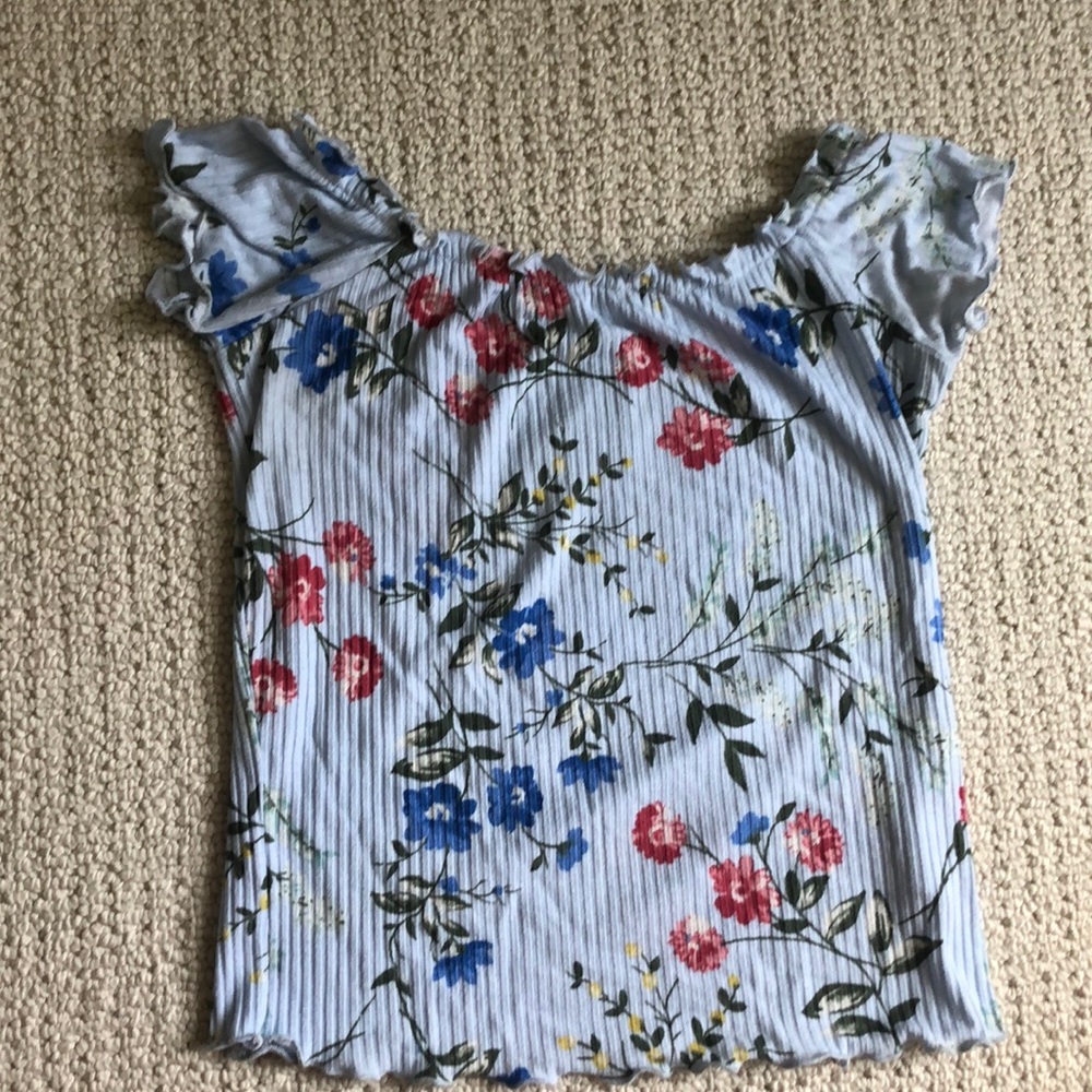 Lush Floral Crop Top